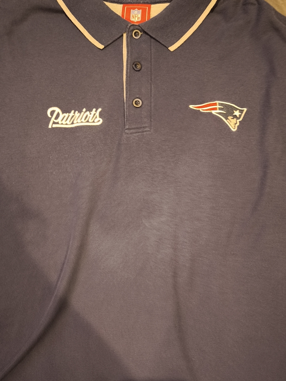 Mens New England Patriots NFL Polo Shirt